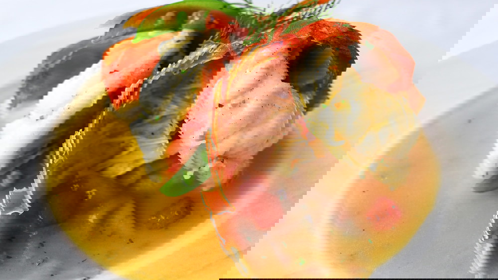 Image of Lobster & Bubbles: Chilled Lobster Tails with Saffron Aioli