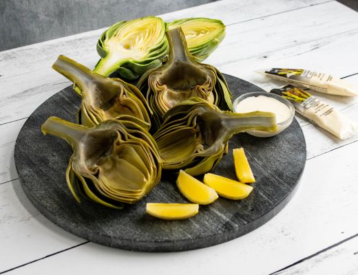 Image of Artichauts au Natural (Boiled Artichokes)