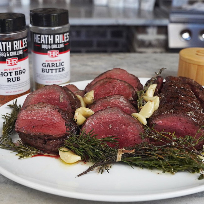 Reverse seared beef tenderloin