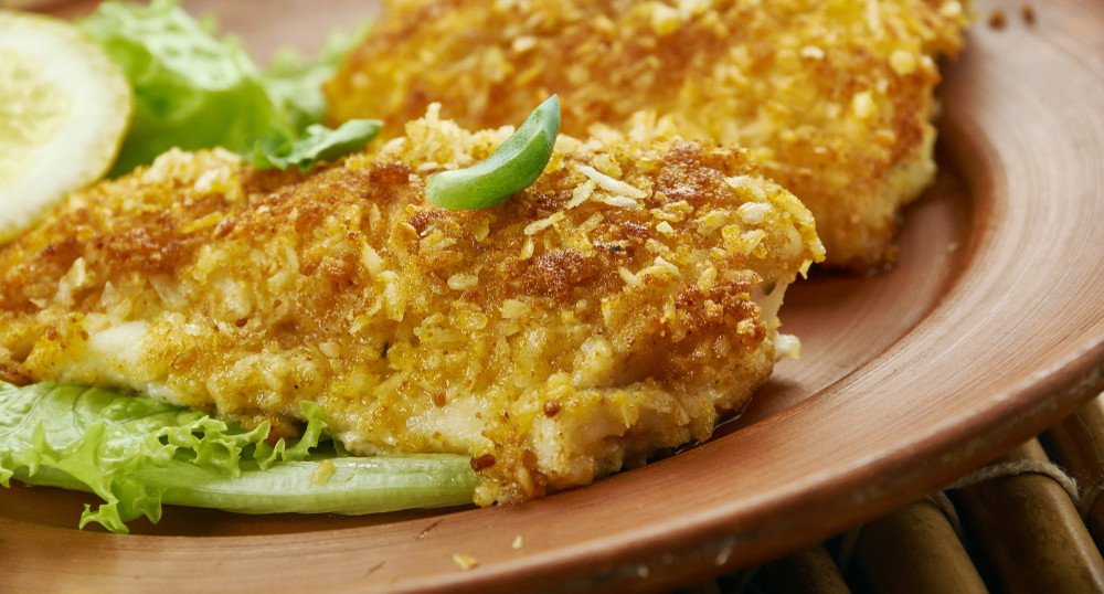 Crispy Crusted Haddock