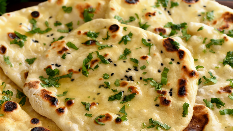 Image of Pillowy Garlic Naan