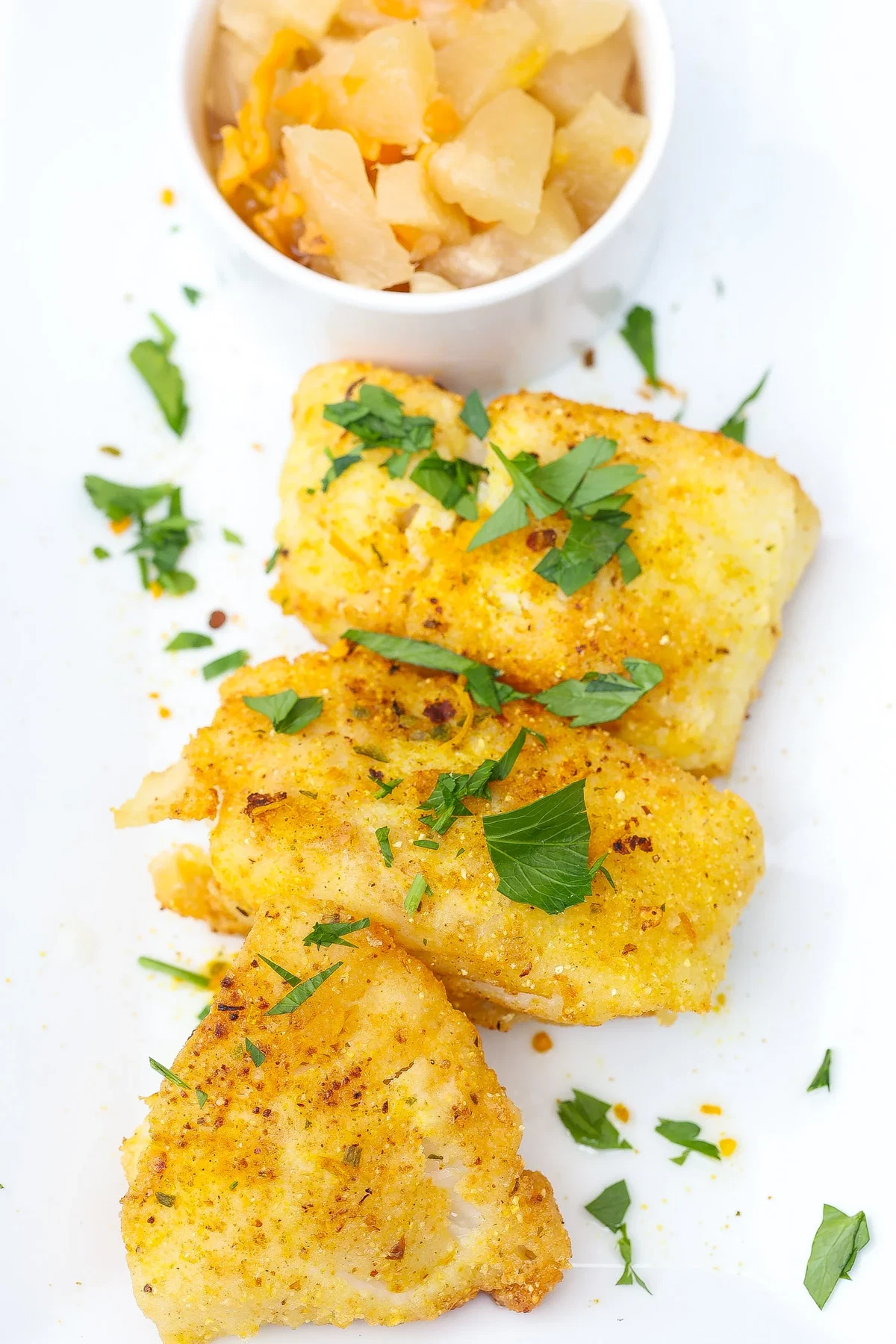 Curried Cod Fillets