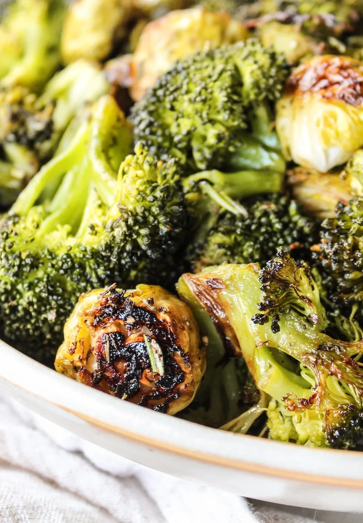 Balsamic Broccoli & Brussels Sprouts