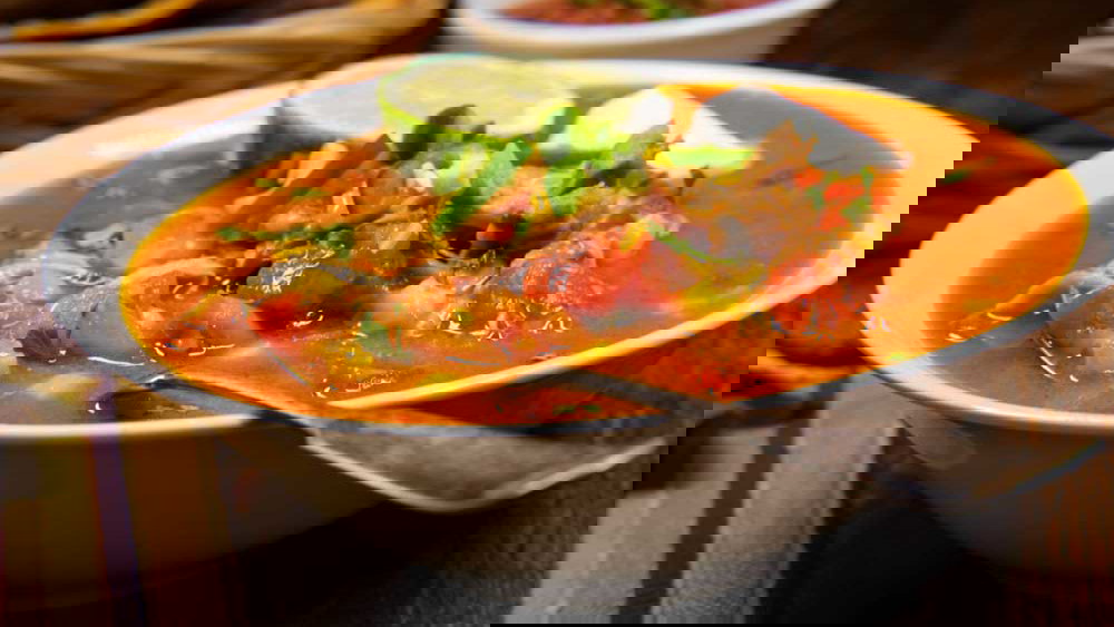 Image of Mexican Crab and Tortilla Soup