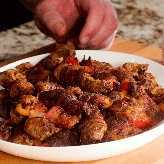 Brisket stuffed peppers