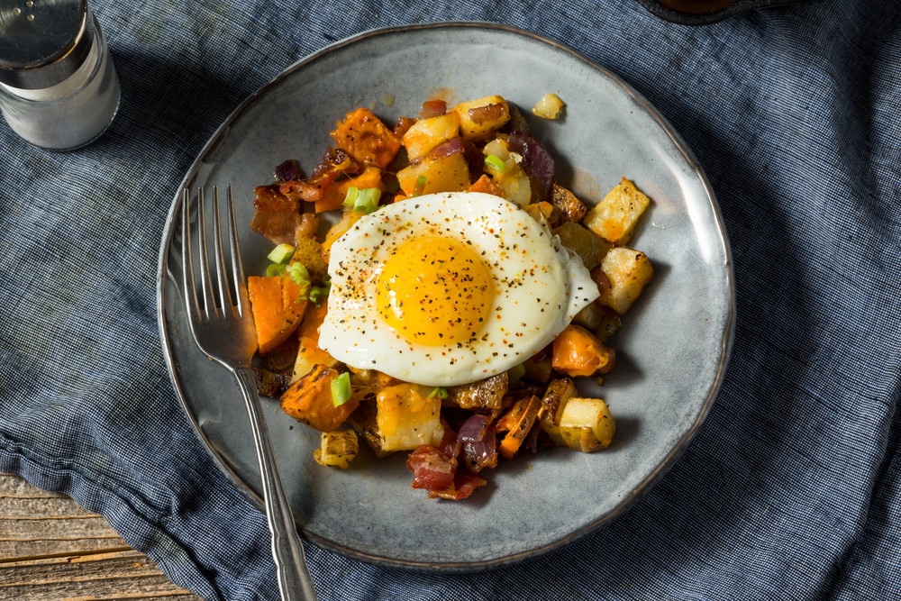 Sweet Potato Sausage Hash