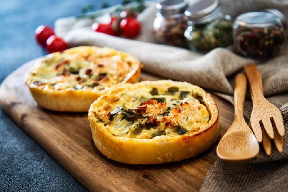 Salmon Quiche