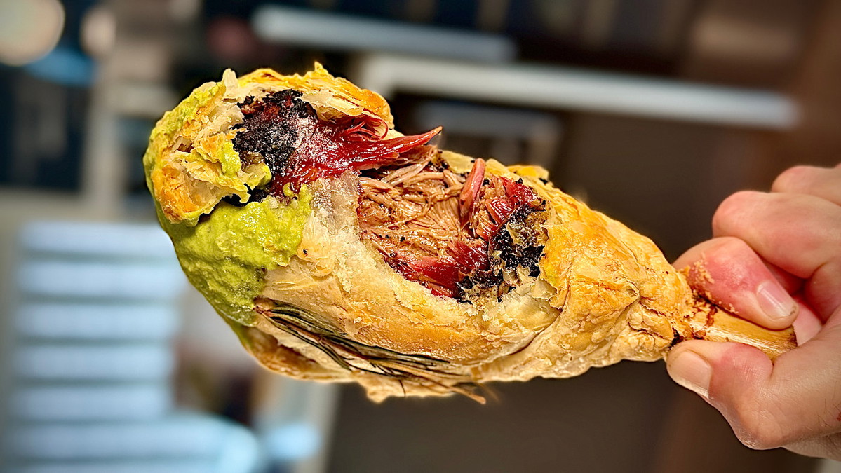 The Ultimate Lamb Shank Dagwood Dog