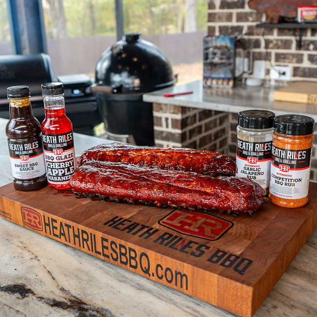 Cherry Apple Habańero Baby Back Ribs On the Traeger Ironwood 885
