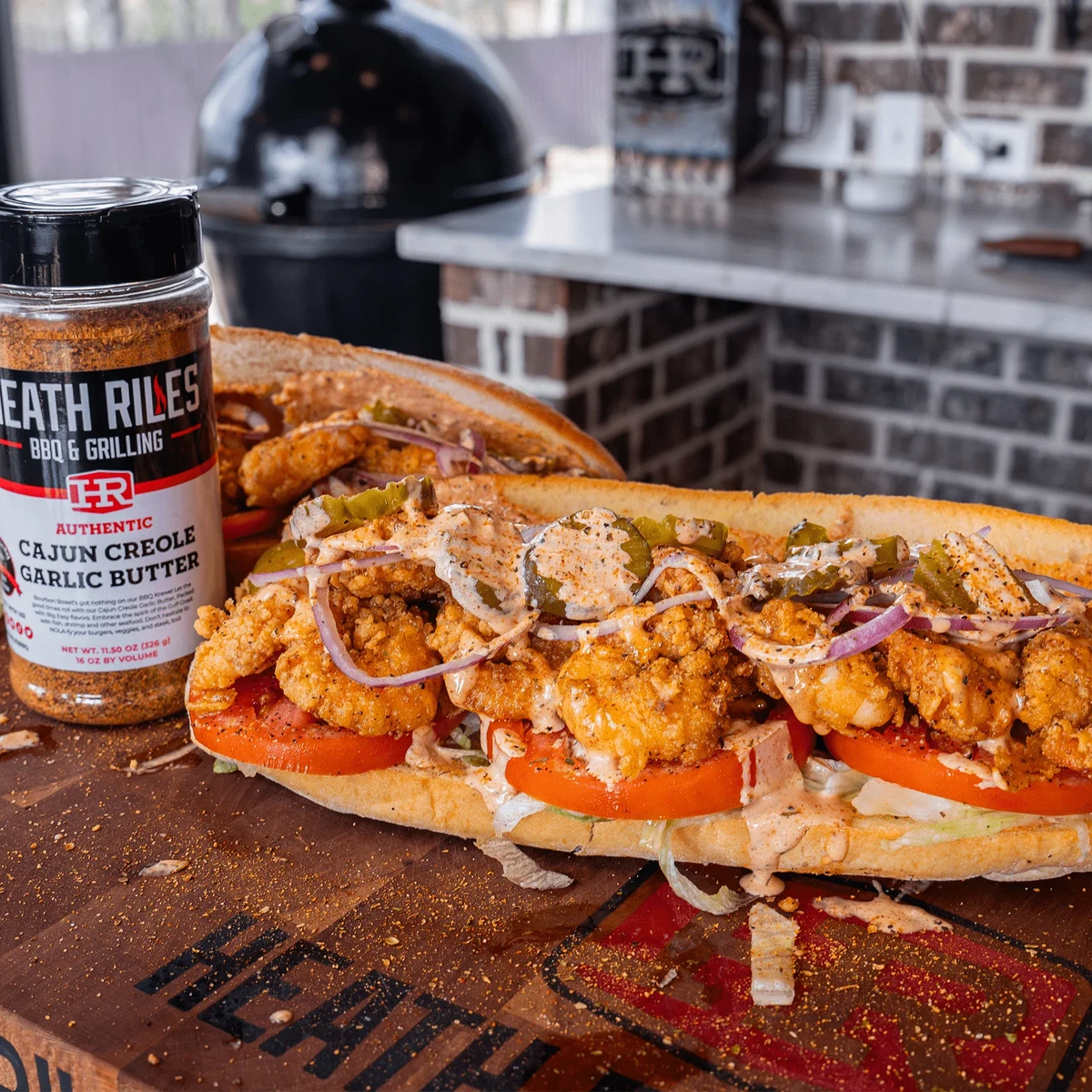 Shrimp Po Boy Sandwich: Mississippi Style!