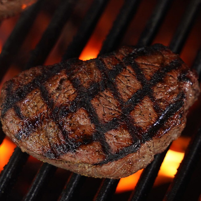 Wagyu sirloin on the grill