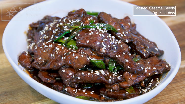 Image of Sprinkle the toasted sesame seeds as a garnish and serve...