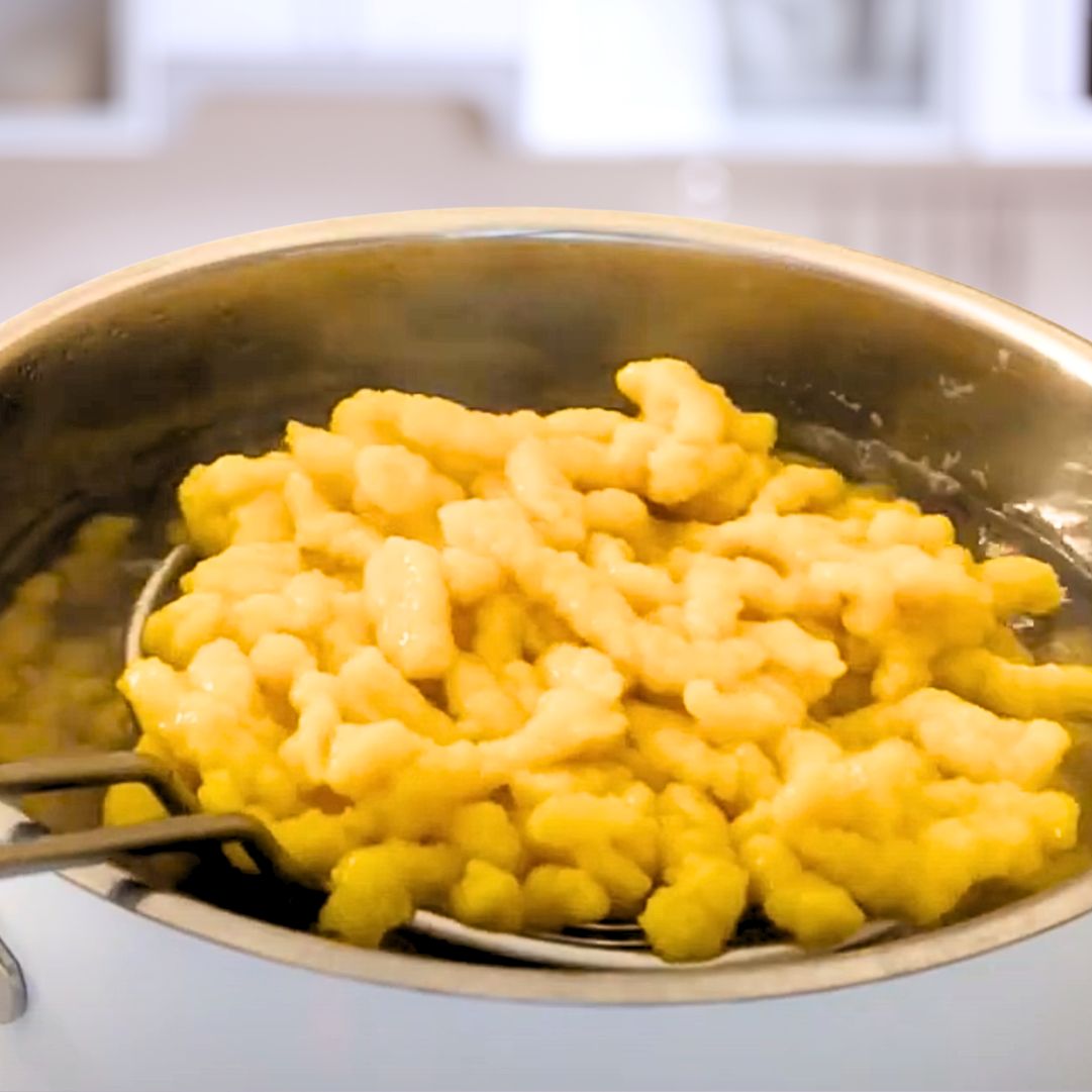 Vegane Spätzle aus "Ei-Ersatz"