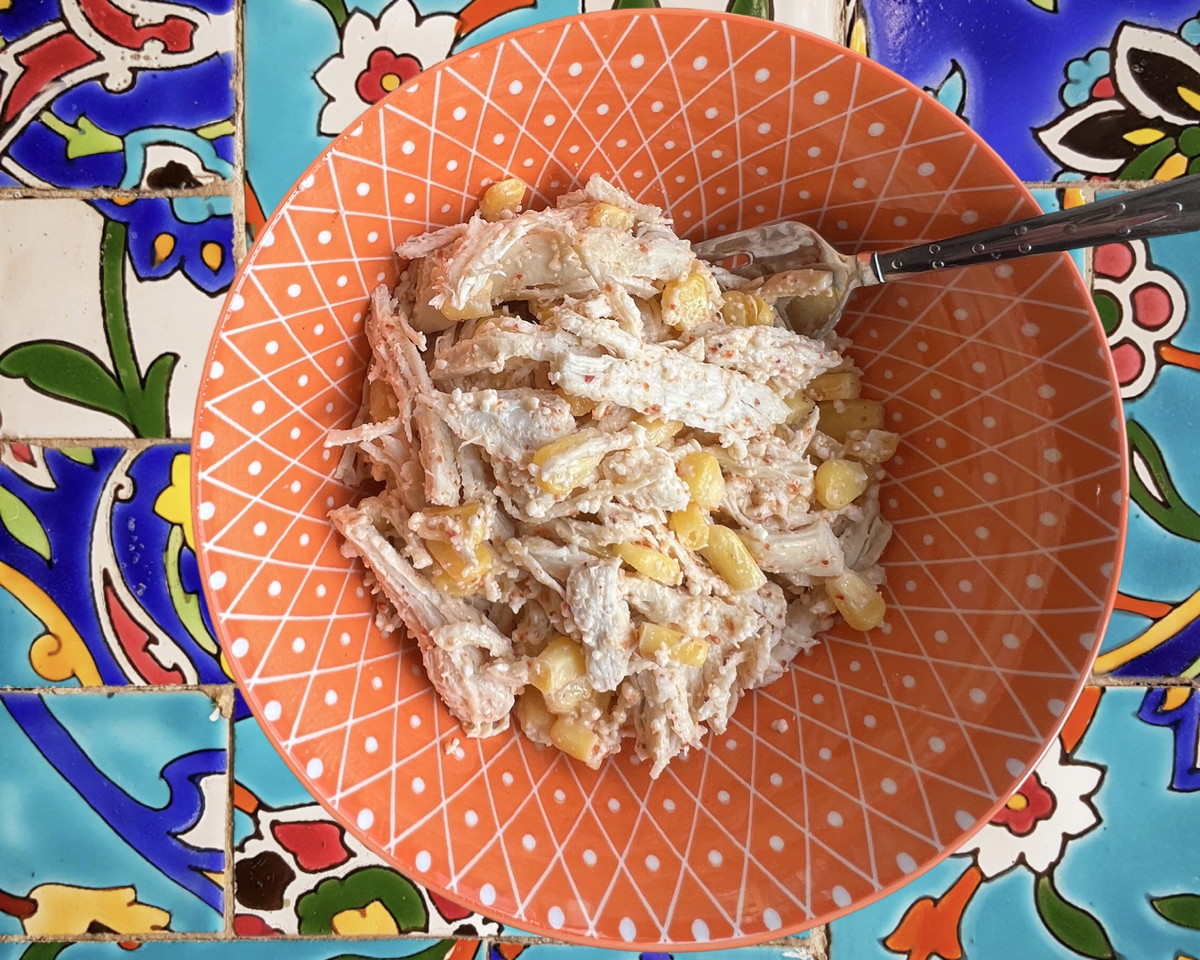 Elote Chicken Salad