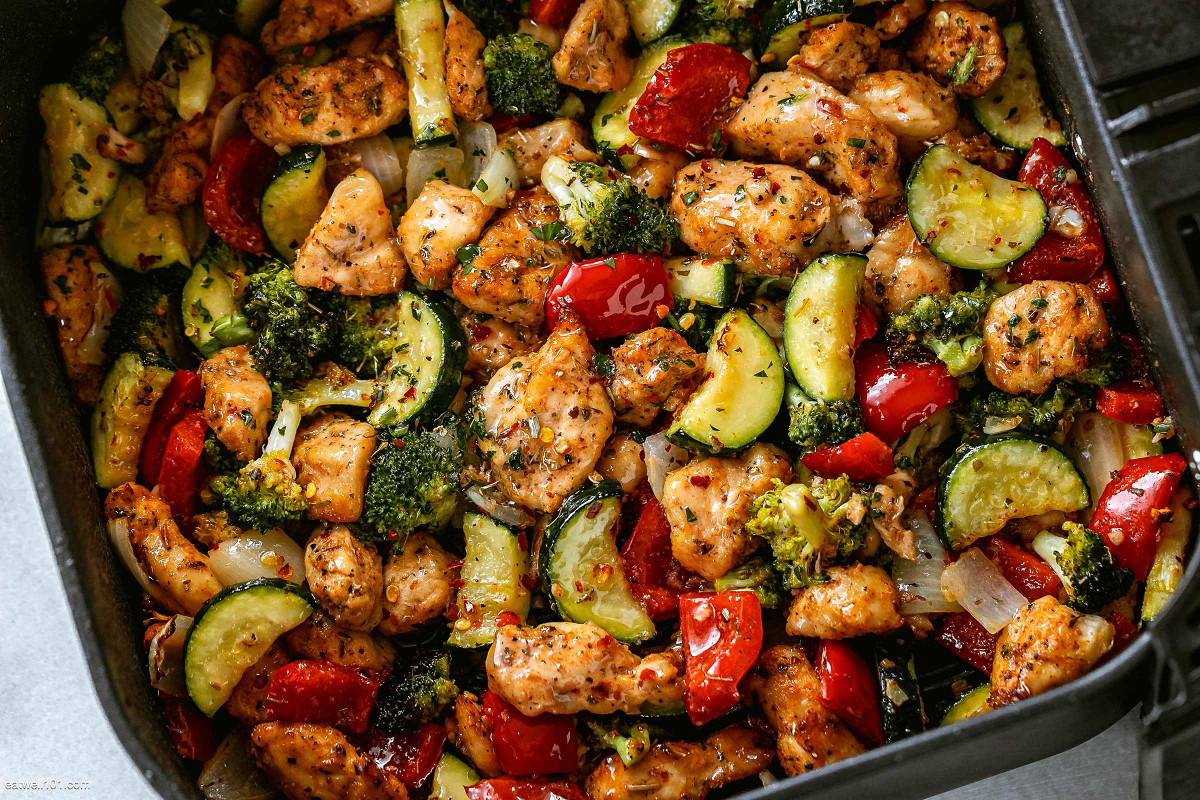 Quick Chicken with Veggies