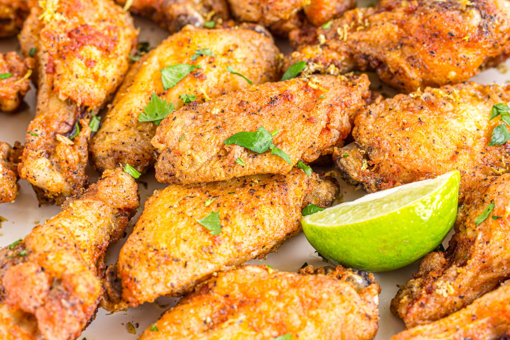 Lemon Pepper Chicken Wings