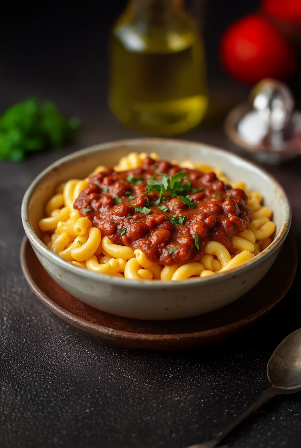 Chili Mac ‘n Cheese