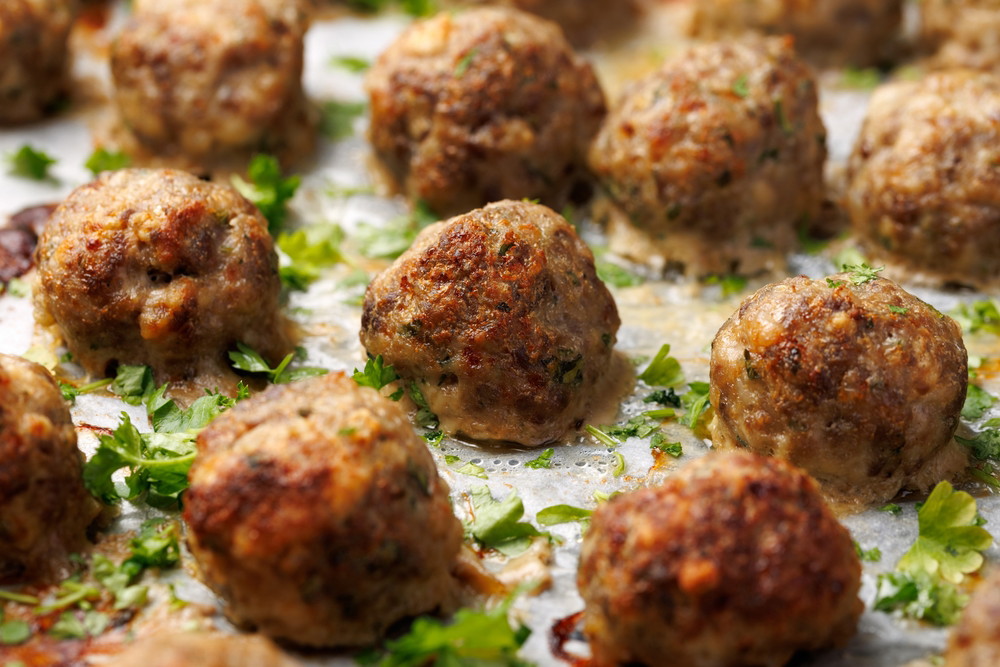 Juicy Pork Meatballs
