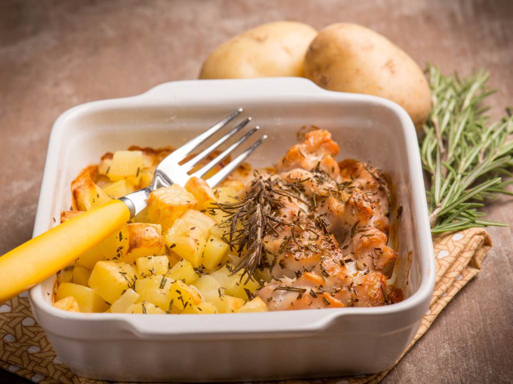 One-Pan Chicken and Potatoes