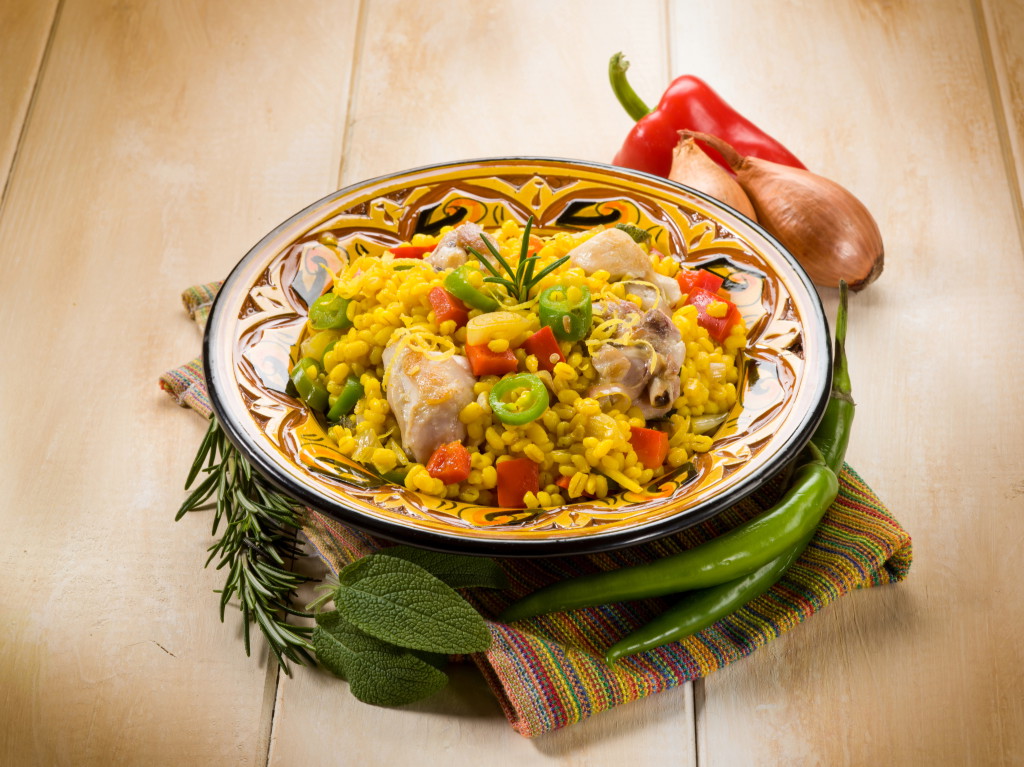 Chipotle Chicken Paella
