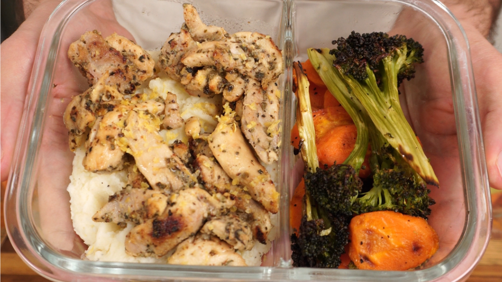 Image of Pollo a las hierbas con limón