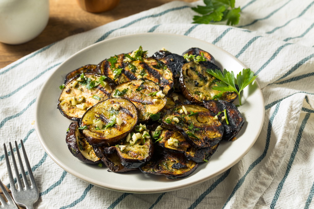 Aubergine Slices