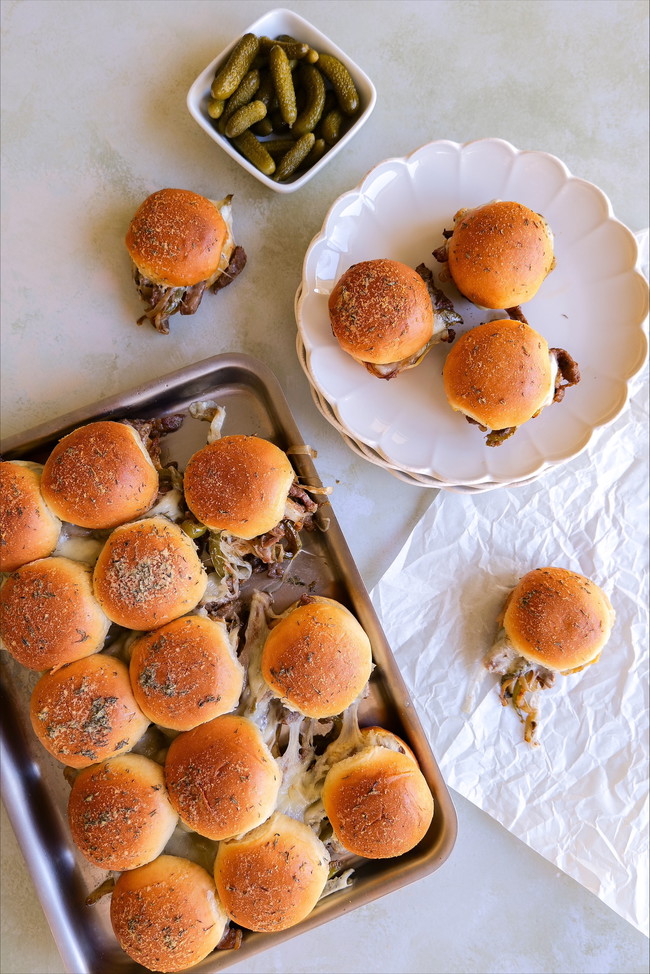 Image of Philly Cheesesteak Sliders