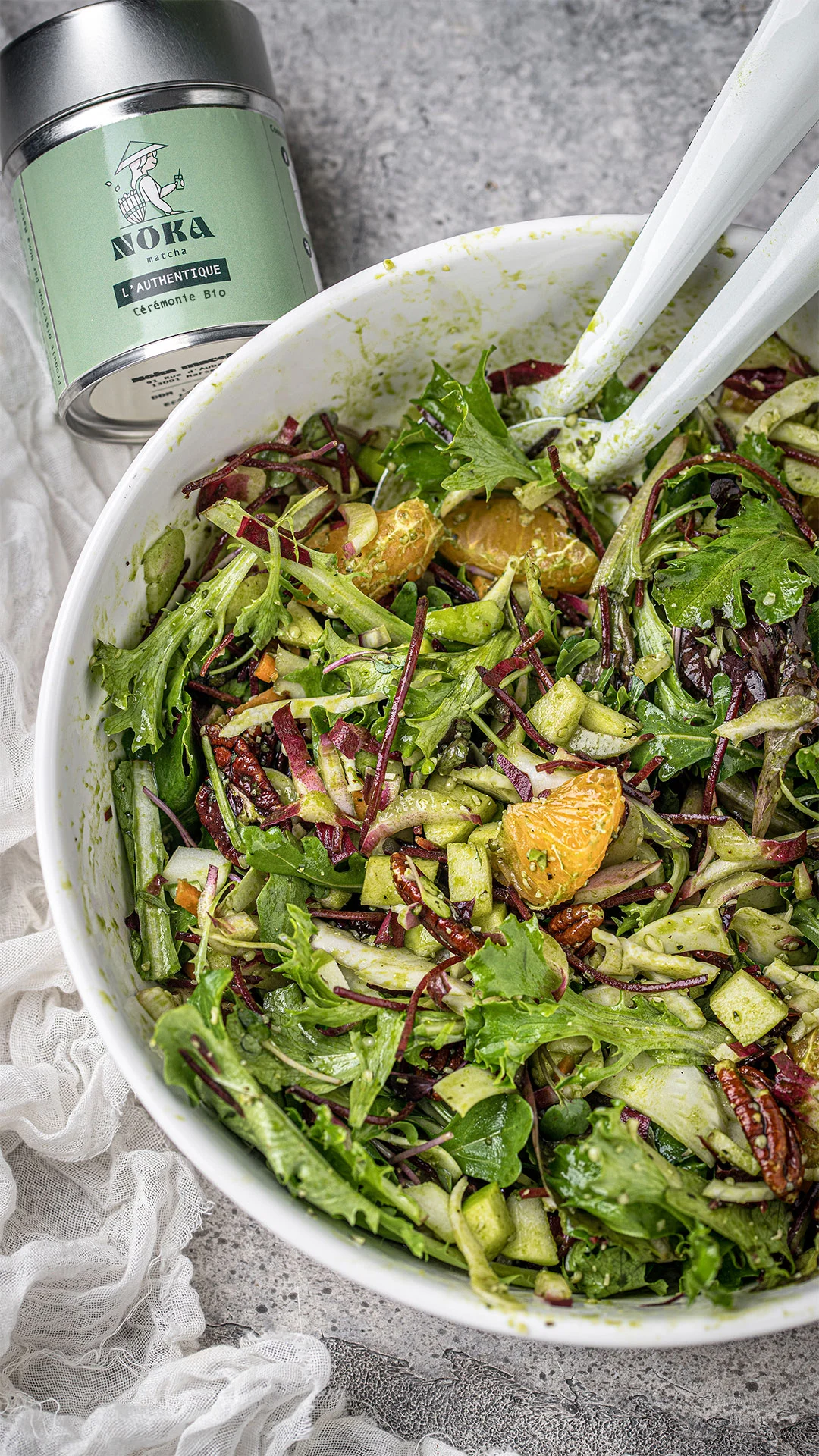 Salade detox d'hiver