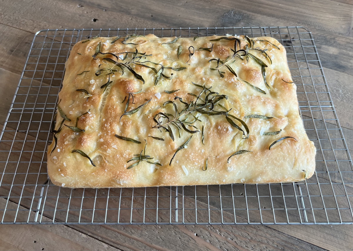 Focaccia recept - Saftig och kalljäst