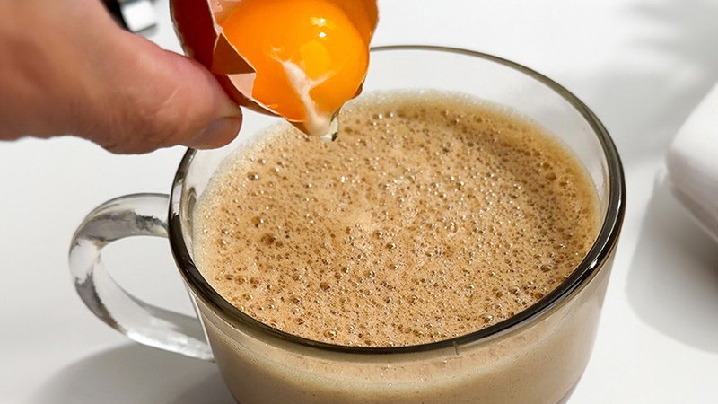 Image of Egg Coffee with Collagen