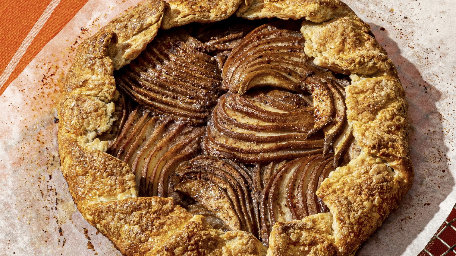 Image of Pear with Sumac and Ginger Galette