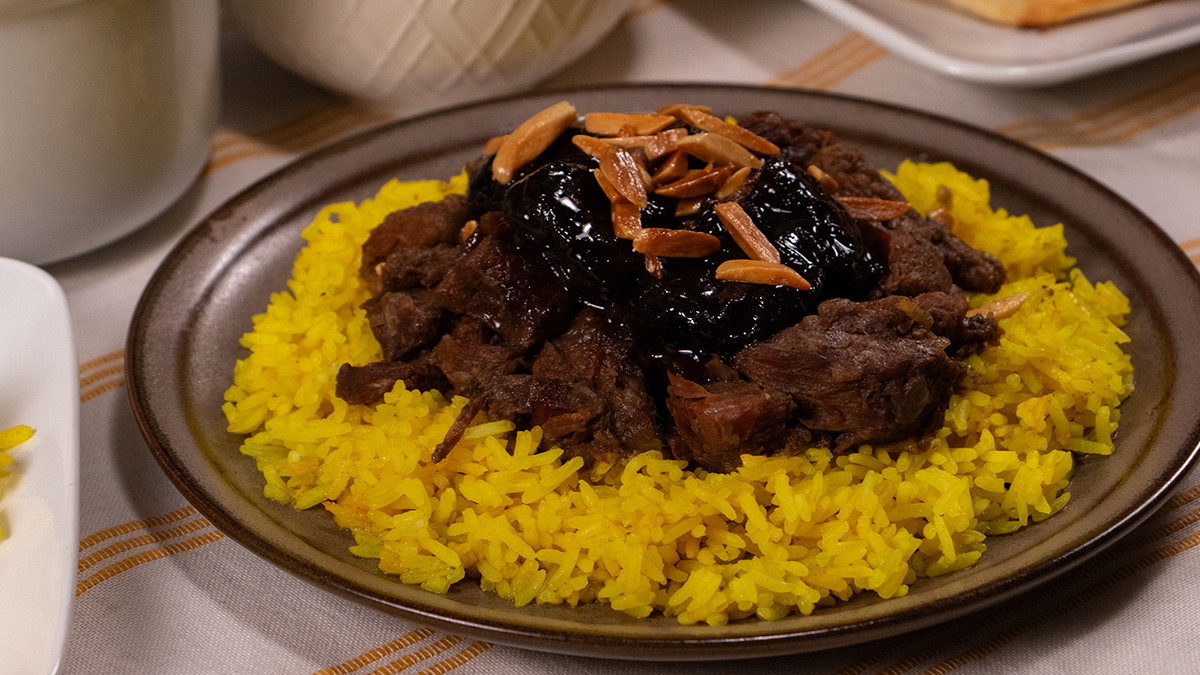 Sweet and Savory Moroccan Beef Tagine