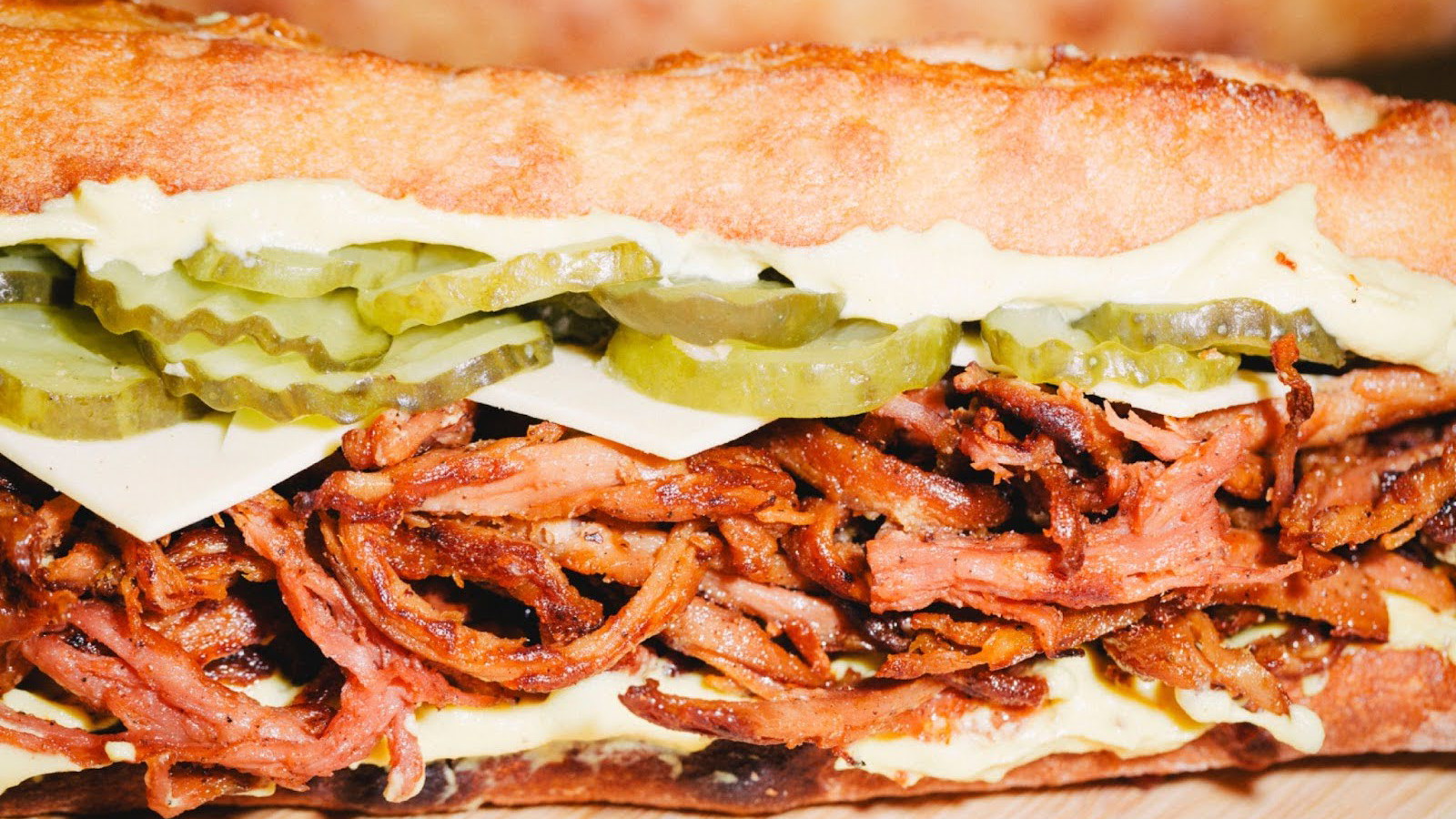 Vegan Pulled Pork Baguette With Meaty Meat (Quick Easy Plant