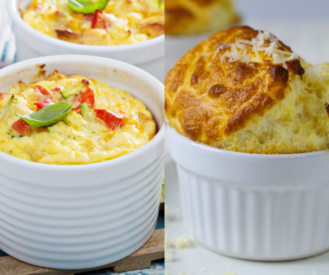 Jalapeño Popper Egg Cups And Cheddar Soufflés