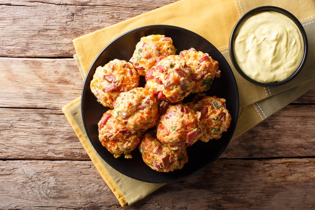 Sausage Balls With Cheese