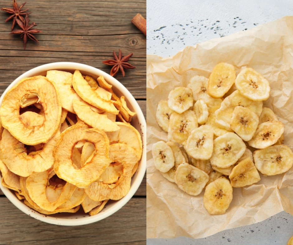 Dried Apple Chips Dried Banana Chips