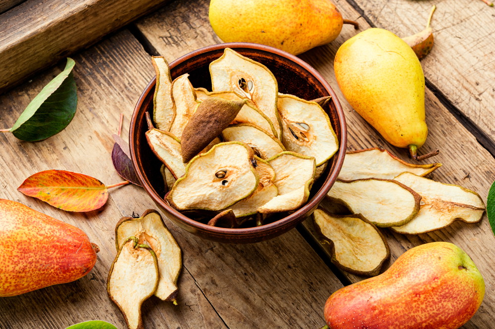 Lemony Pear Chips