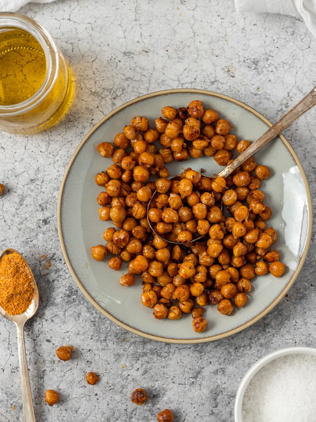 Cinnamon Sugar Chickpeas