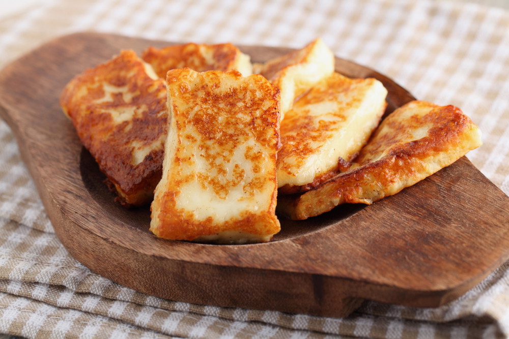 Fried Halloumi Cheese