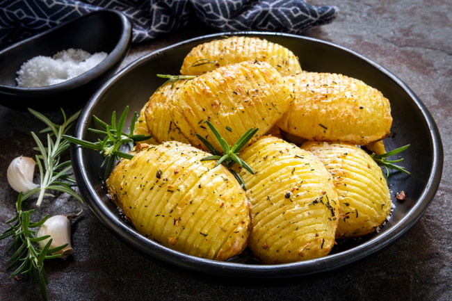 Hasselback Potatoes