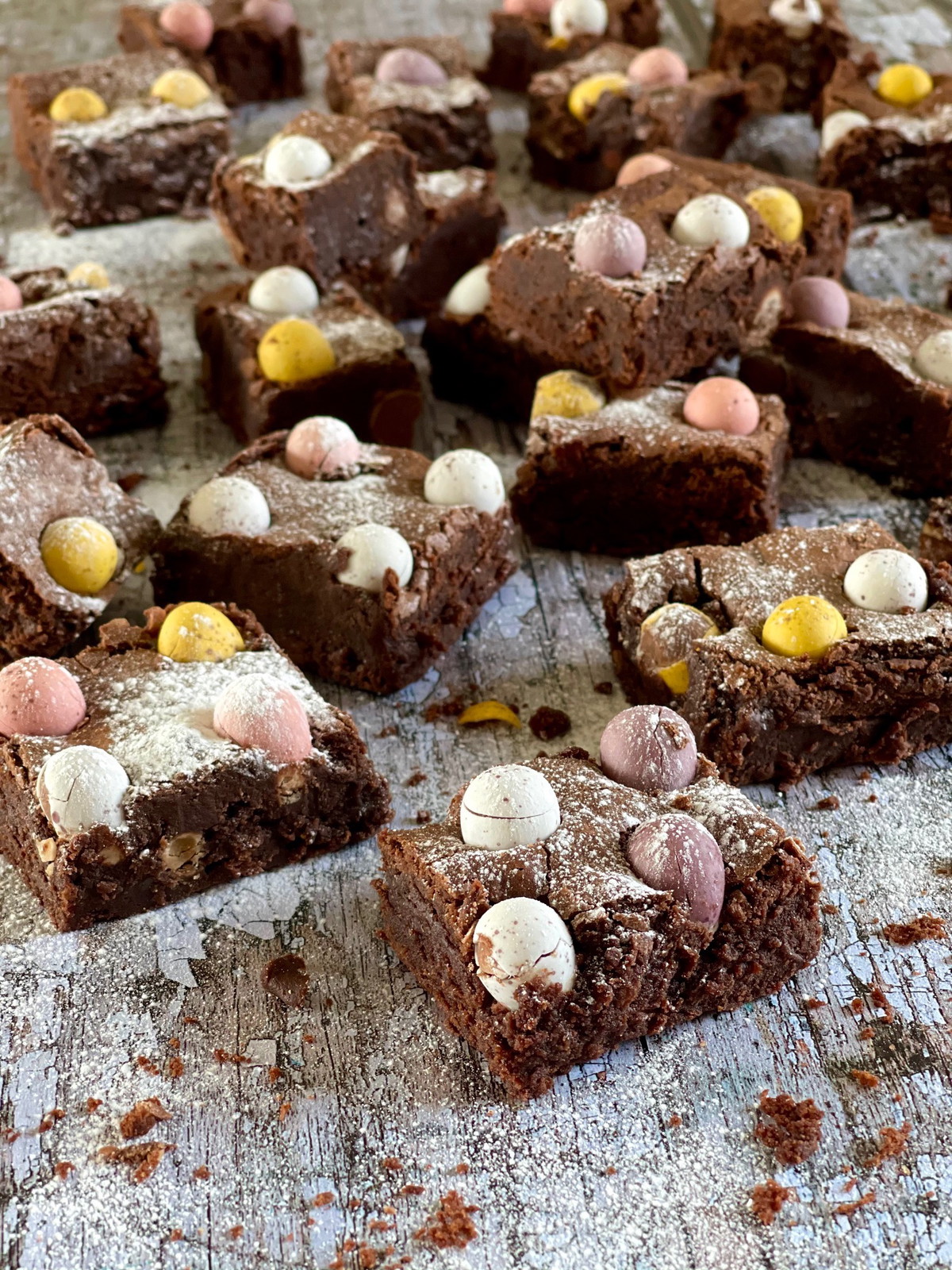 Mini-Egg Chocolate Brownies