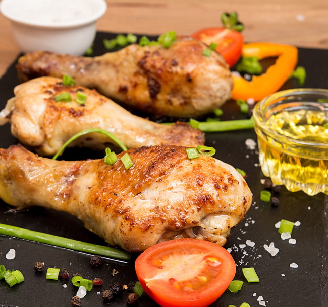 Chicken Legs with Leeks
