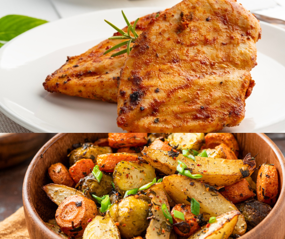 Spiced Chicken And Vegetables