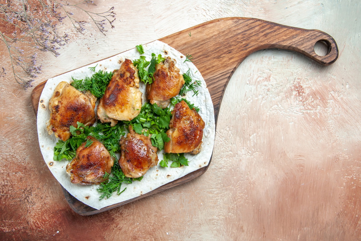 Chicken Thighs With Coriander