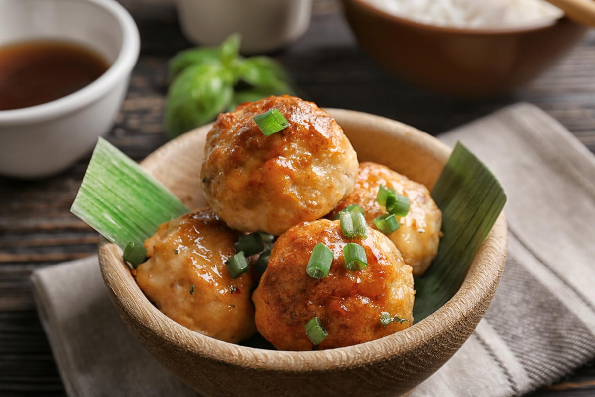 Thai Chicken Meatballs