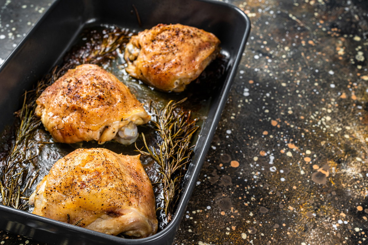 Honey-cajun Chicken Thighs