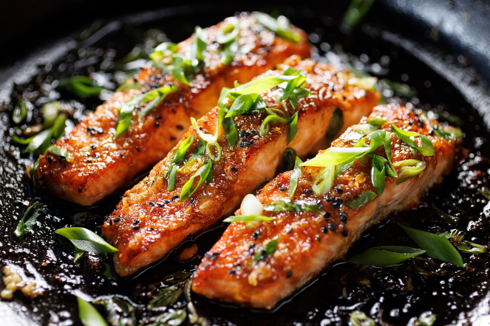 Honey Teriyaki Salmon