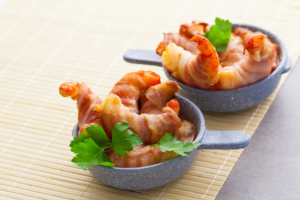 Bacon-wrapped Shrimp