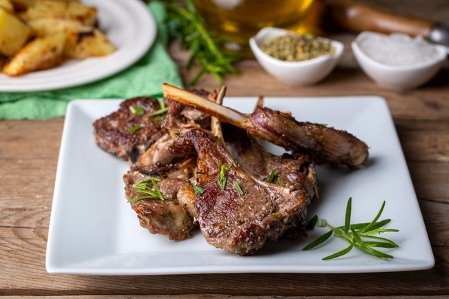 Air Fried Lamb Chops