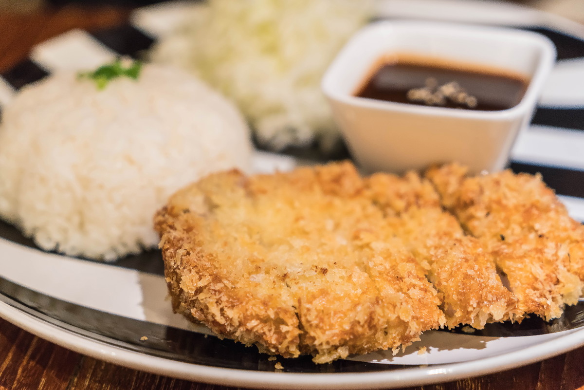 Pork Katsu With Seasoned Rice